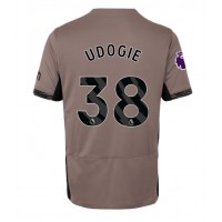 Tottenham Hotspur Destiny Udogie #38 Tredje Tröja Dam 2023-24 Kortärmad